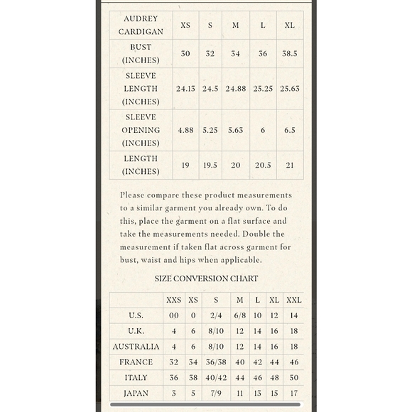 Doen Like New Audrey Cardigan in Red Sumac Wool Sweater Size Medium - Picture 8 of 11